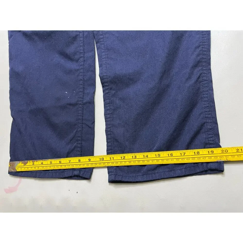 Carhartt FR Blue Men 36x32 Work Pants Y2K utility Retro distress casual outdoors